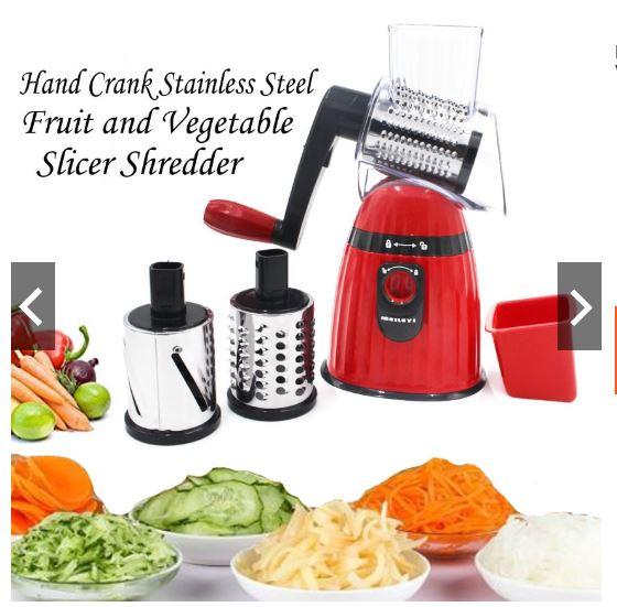 hand crank food shredder