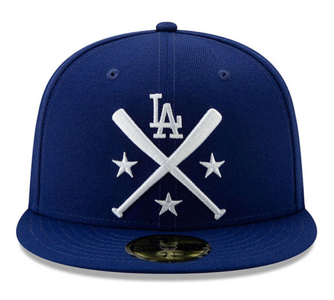Los Angeles Dodgers New Era Navy 1988 World Series Cooperstown Collection  Oceanside Red Undervisor 59FIFTY Fitted Hat