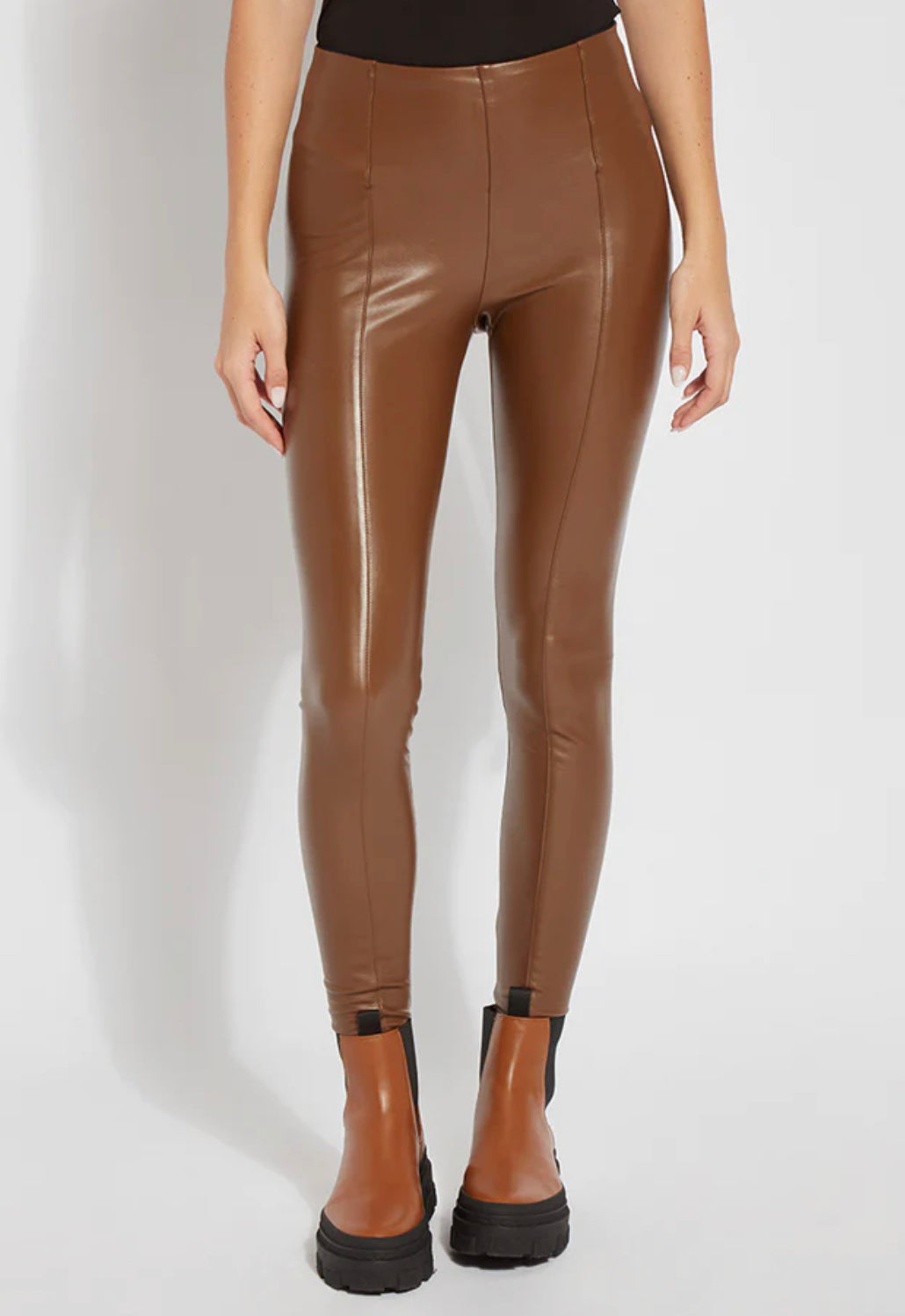 Lysse Bronze Vegan Leather Leggings – Southerngirlchic