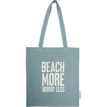 Beach More Worry Less-Tote