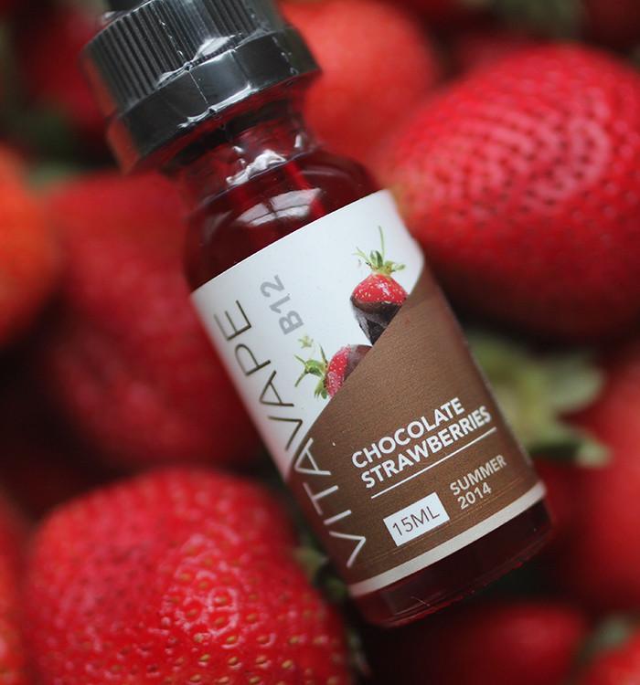 Chocolate Strawberry E-Liquid by Vita Vape (Vitamin B12) - Juishy