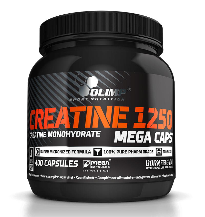 Olimp - Creatine 1250 Mega Caps - ? 26.90 - Body Gym Shop.com