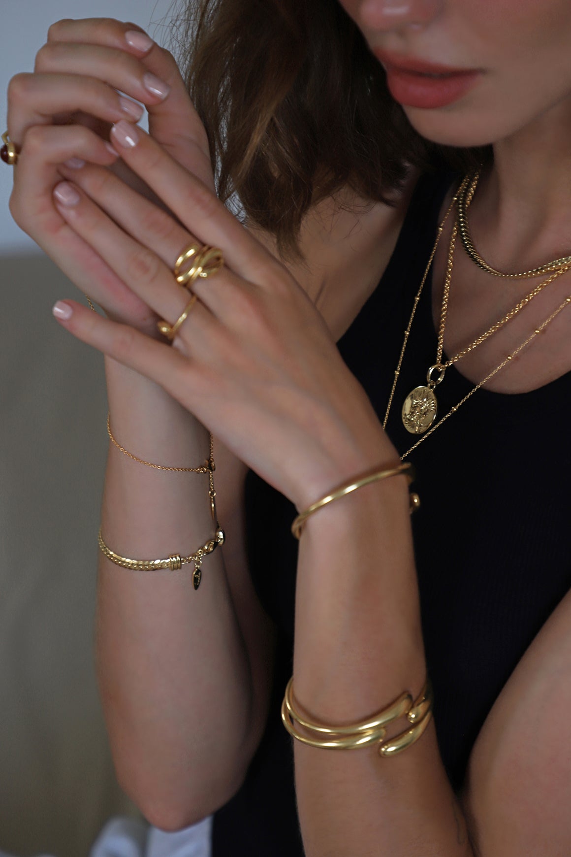 handmade gold vermeil jewelry