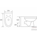 Venosa Cloakroom Pack Anthracite Gloss Bathroom Furniture