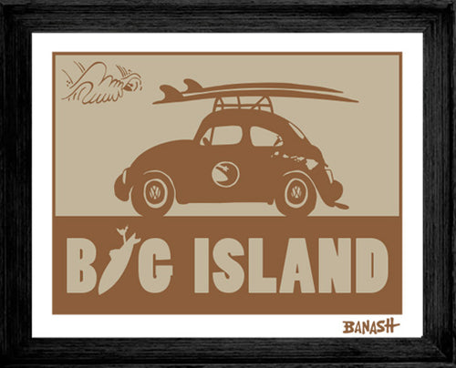 BIG ISLAND ~ SURF BUG ~ 16x20