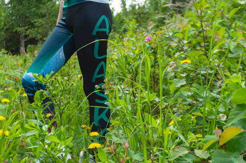 Alaska Wild Flower Yoga Leggings – Love from Alaska