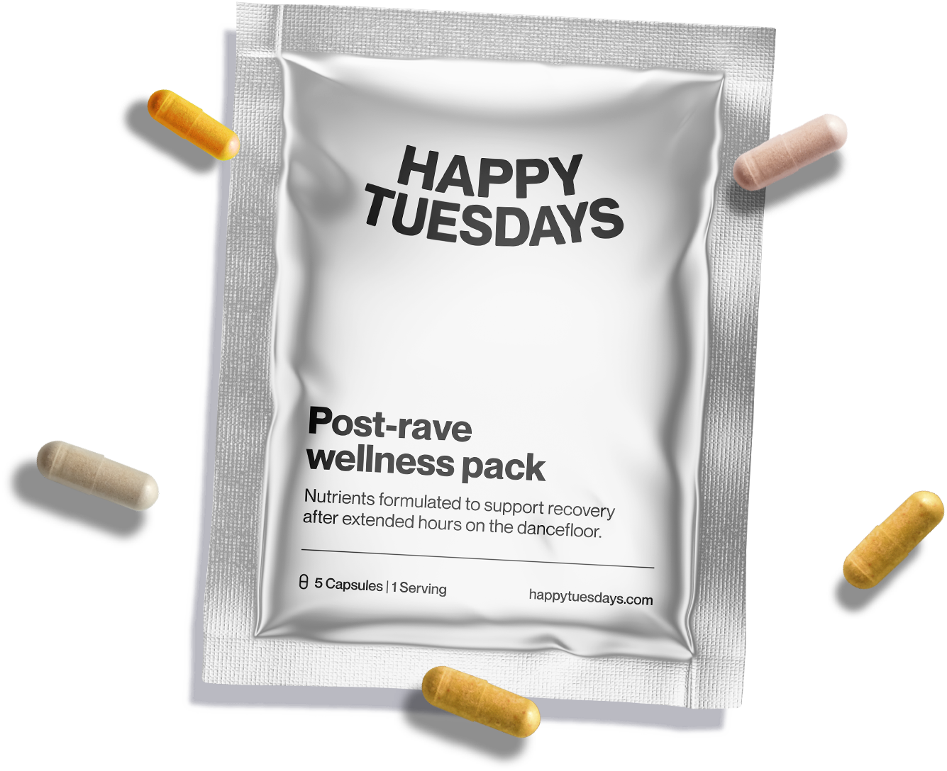 Post-rave wellness packs - Happy Tuesdays product image