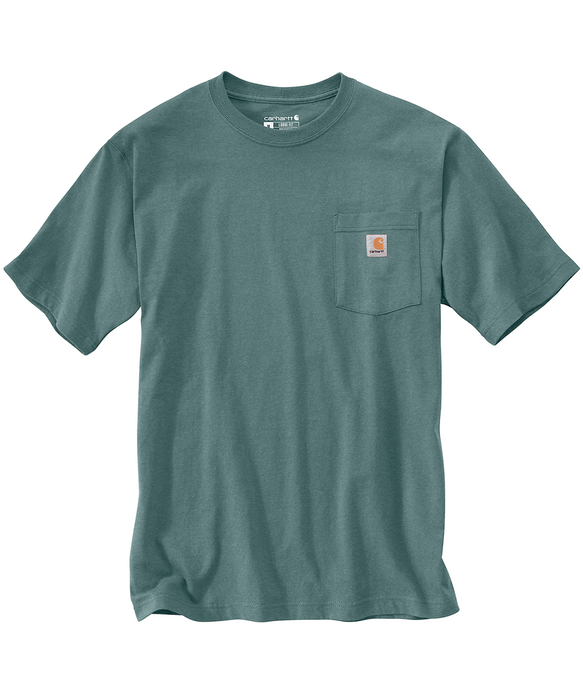 Carhartt K87 Workwear Pocket T-Shirt - Sea Pine Heather — Dave's New York