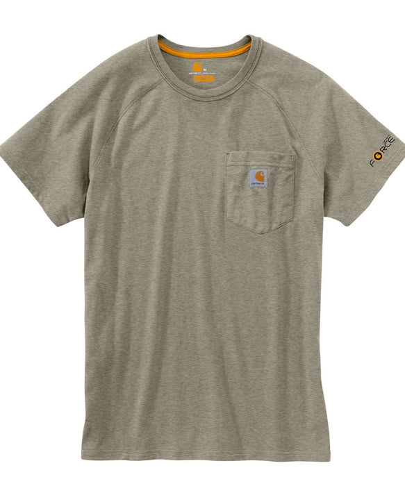 Carhartt Force™ Cotton Short Sleeve T-Shirt - Greige Heather — Dave's ...