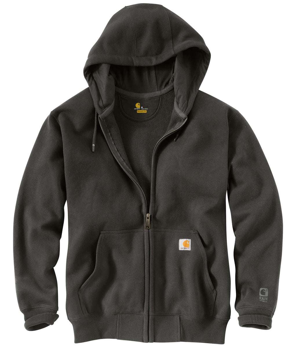 Carhartt Paxton Heavyweight Zipper Hooded Sweatshirt - Peat — Dave's ...