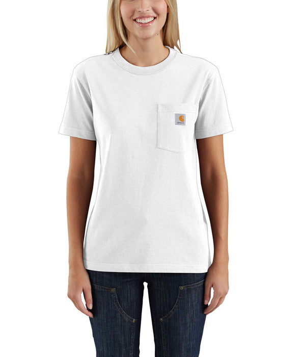 Carhartt WK87 Sleeve T-Shirt - White — Dave's New York