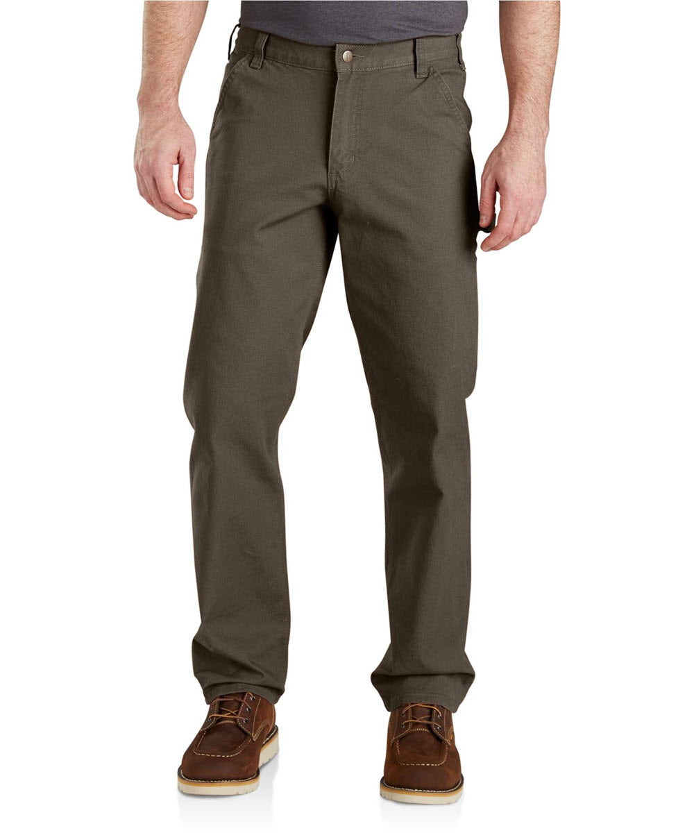 Carhartt Men’s Rugged Flex Relaxed Fit Duck Dungaree - Tarmac — Dave's ...