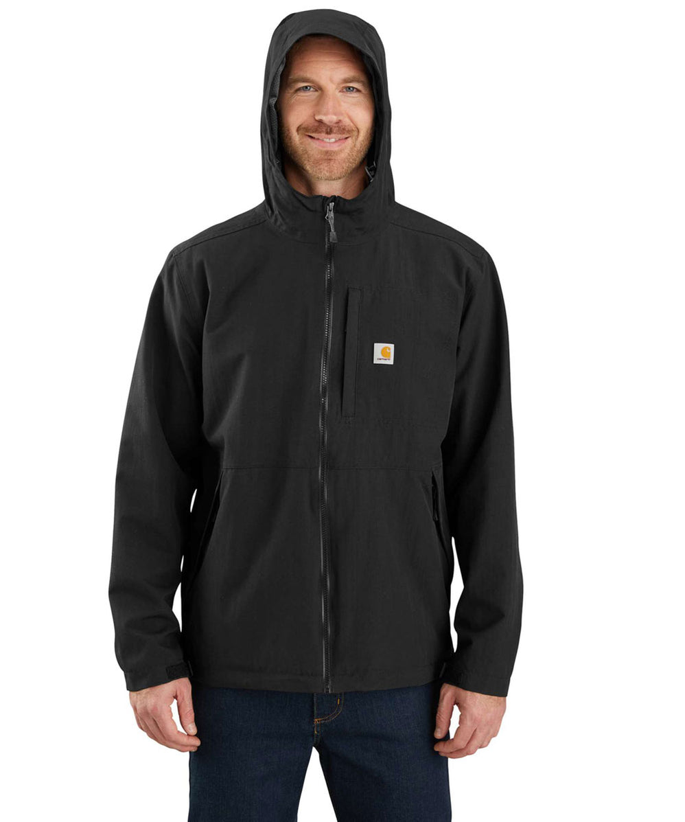 Carhartt Men's Storm Defender Rain Jacket - Black — Dave's New York