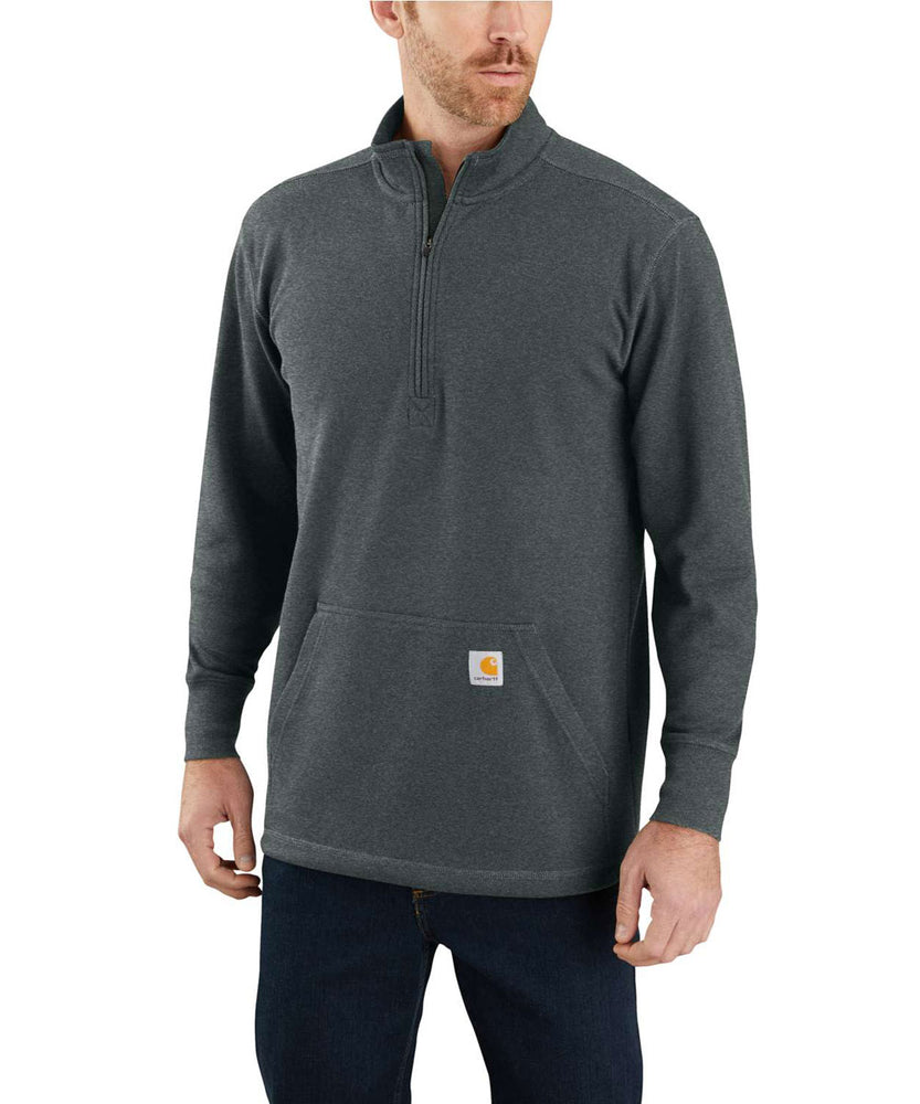 Carhartt Men's Half-Zip Thermal Shirt - Elm Heather — Dave's New York