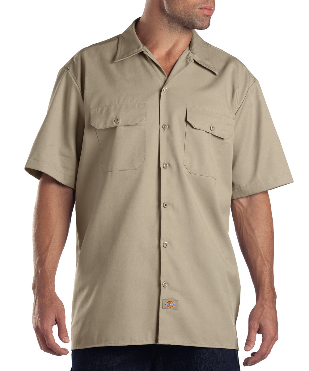 Dickies Short Sleeve Work Shirt Khaki Dave S New York