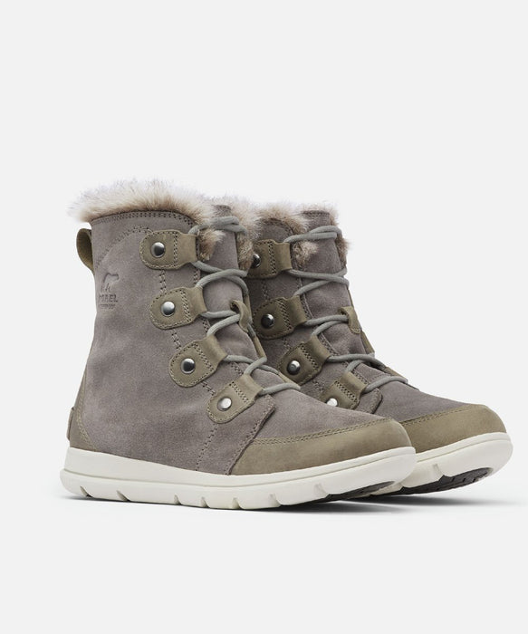 sorel explorer joan snow boots grey