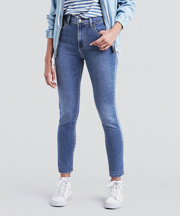 ladies high waisted levi jeans