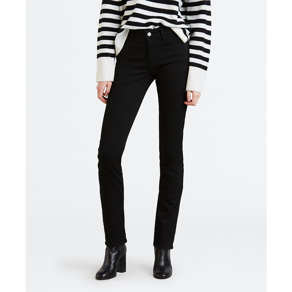 Levi's Women's Mid-Rise Skinny Jeans - Blackest Night — Dave's New York