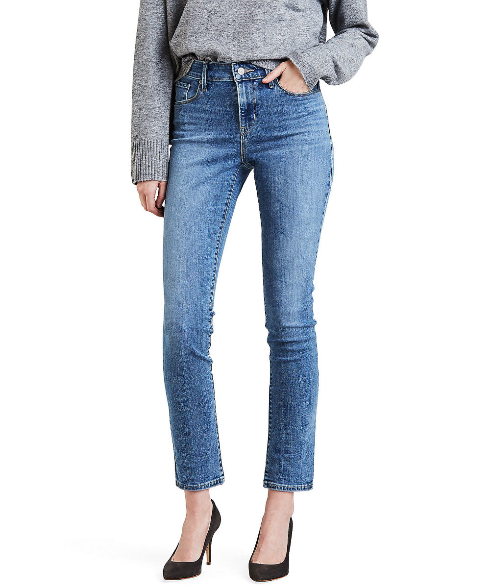 womens levi jeans mid rise skinny