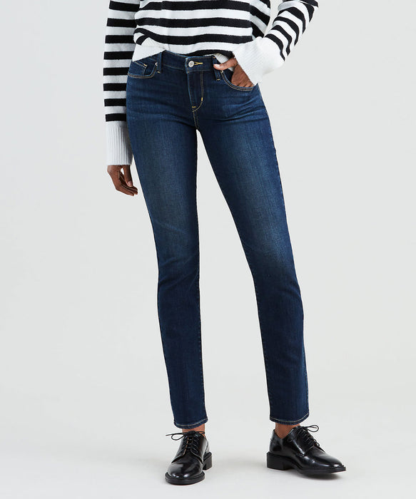 levi mid rise skinny jeans