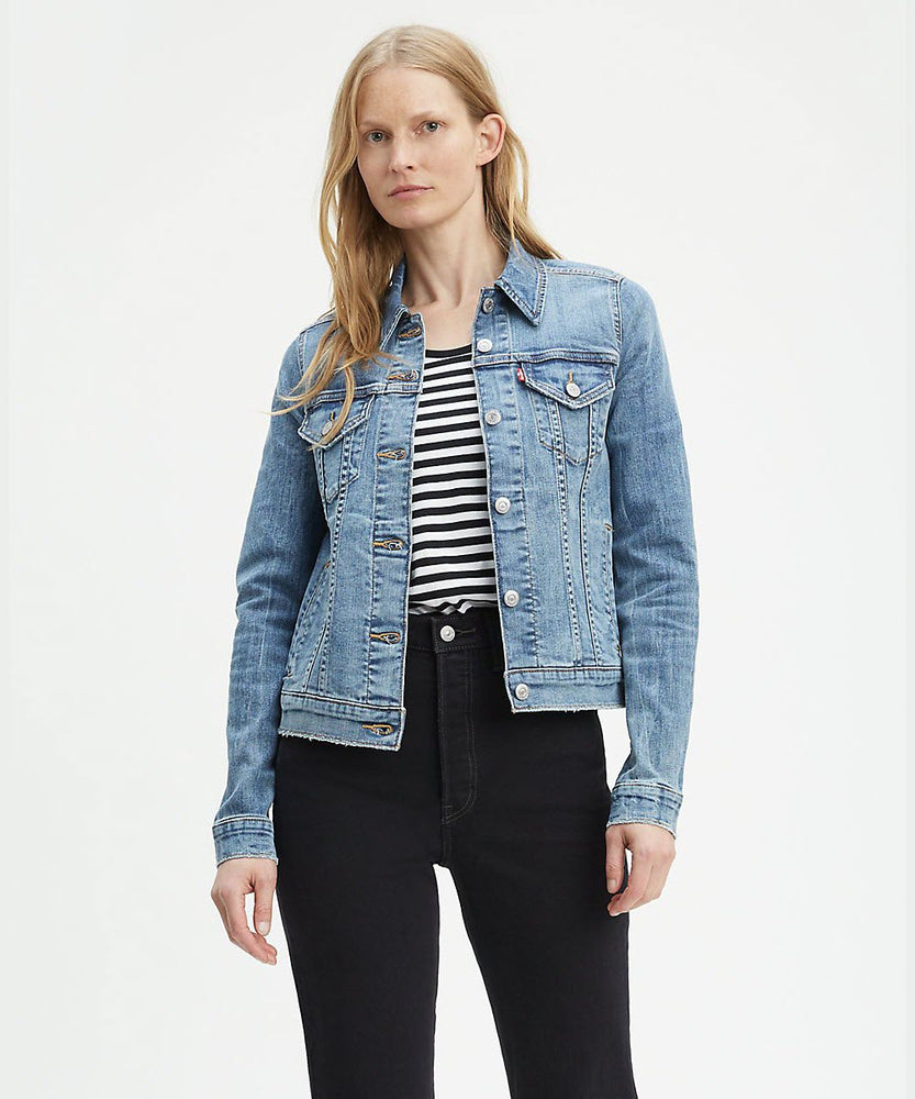 levi's trucker jacket women