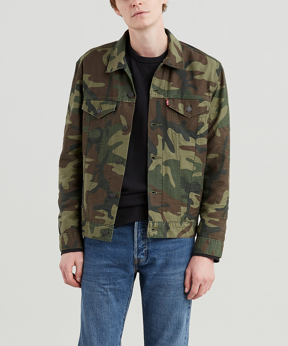 levi's camo jacket mens