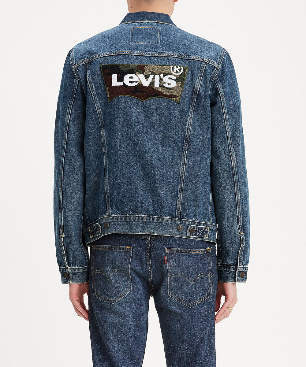 levi's men's denim trucker jacket