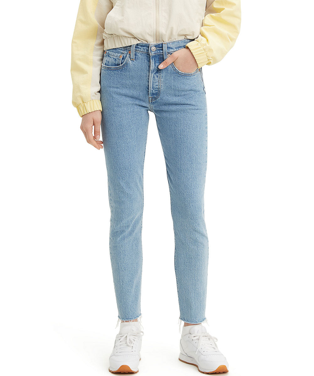 501 levi's white jeans