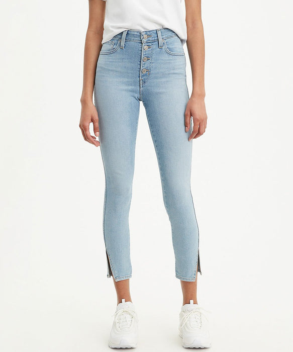 high rise skinny ankle