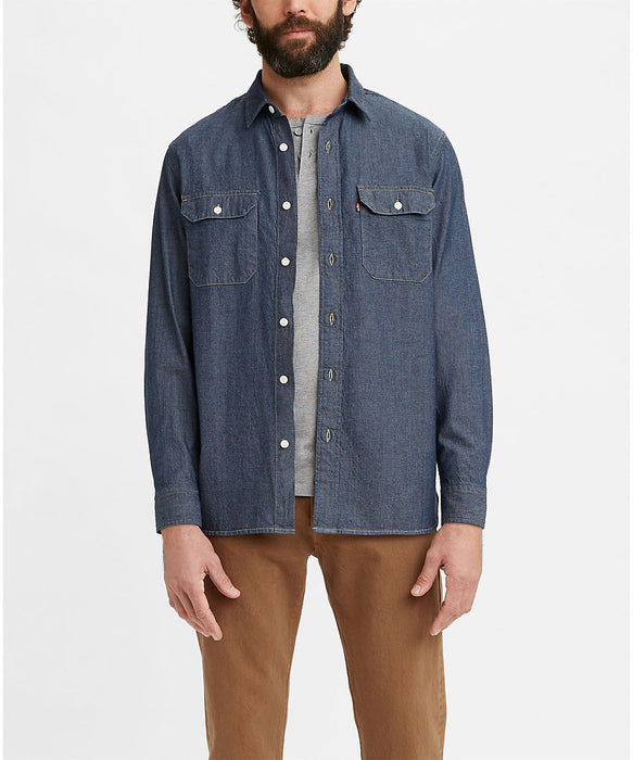 Levi's Men's Classic Worker Shirt - Indigo Rinse — Dave's New York