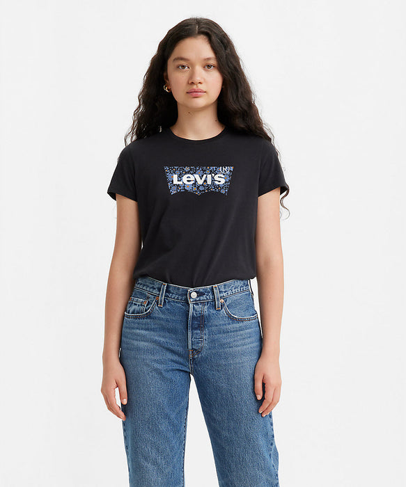 Levi's Women's Batwing Logo T-shirt - Navy Floral — Dave's New York