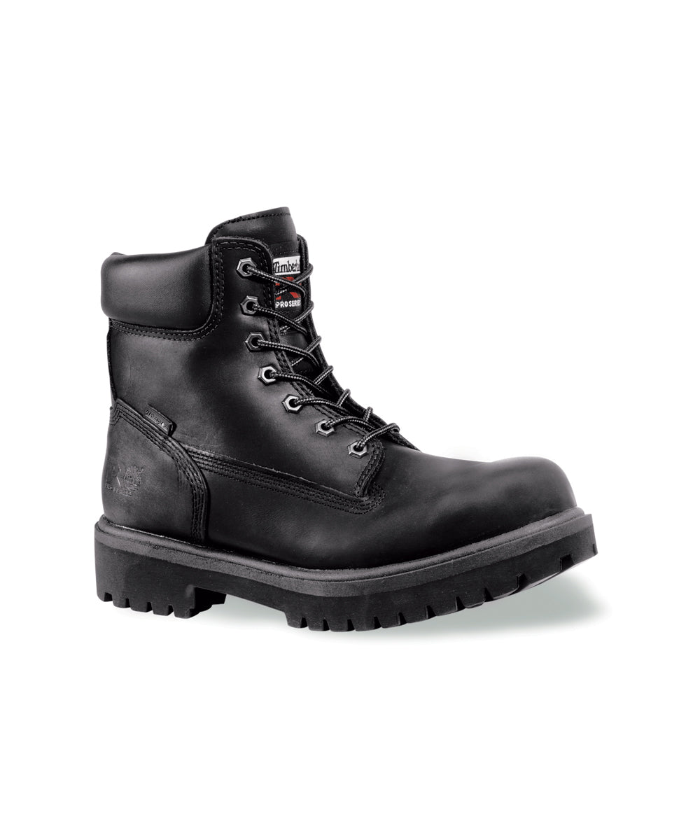 black timberland boots steel toe