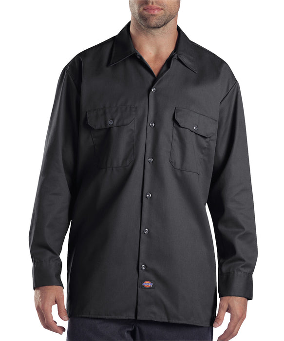 Dickies Long Sleeve Work - Charcoal — Dave's New