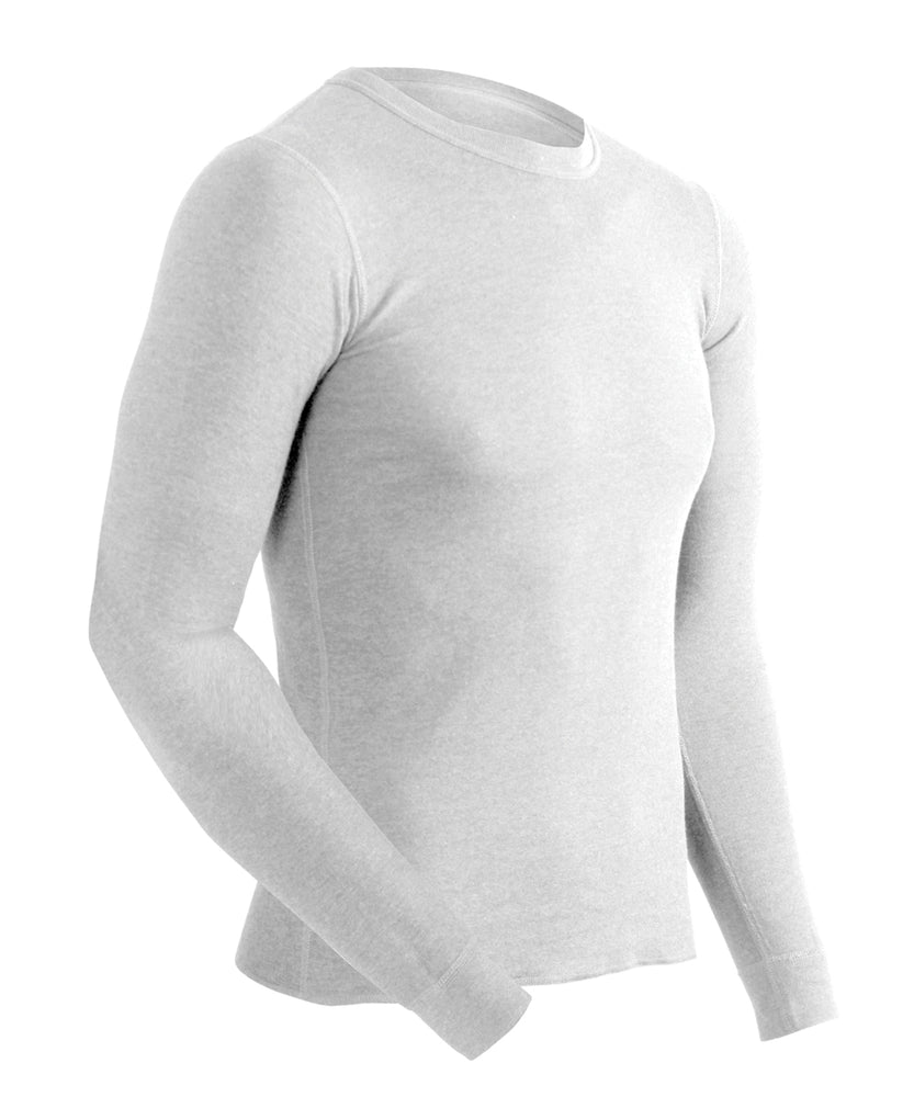 ColdPruf® Basic Layer Men's Thermal Tops - White — Dave's New York