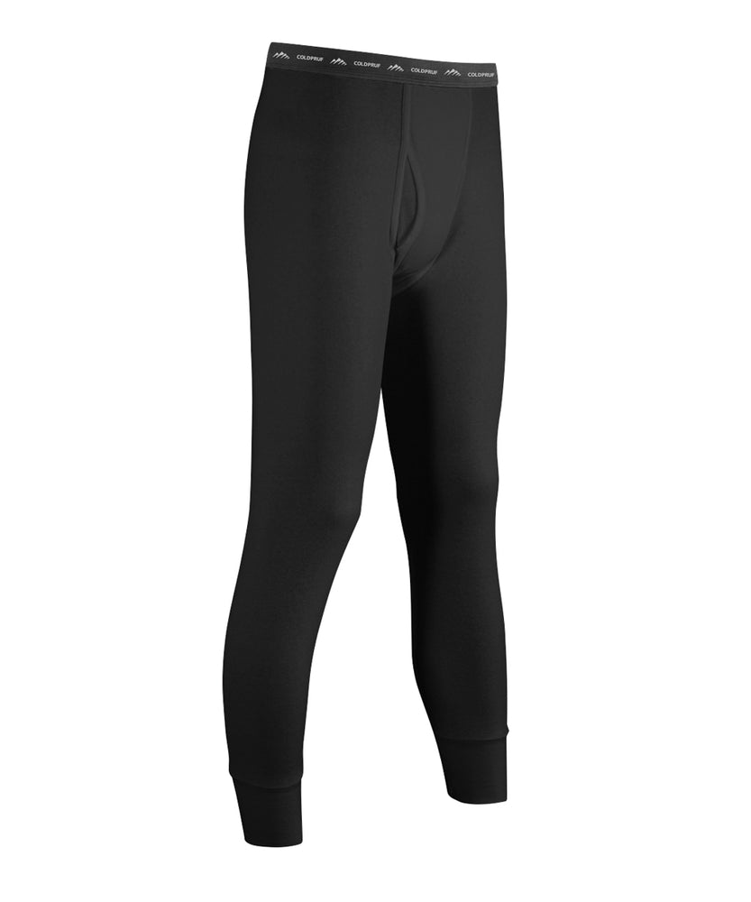 ColdPruf® Basic Layer Men’s Thermal Bottoms - Black — Dave's New York