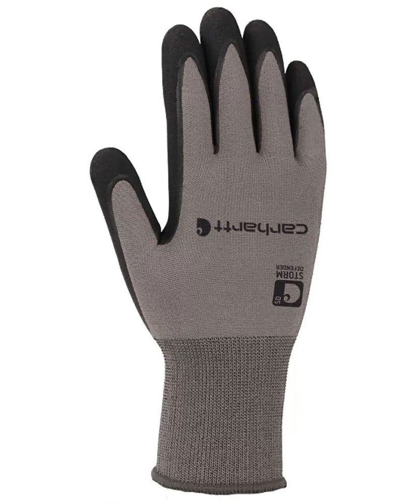 Carhartt Men's Thermal Lined Waterproof Nitrile Grip Glove - Grey at Dave's New York