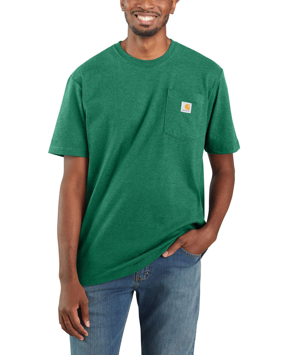 Carhartt K87 Workwear Pocket T-Shirt - North Woods Heather — Dave's New ...