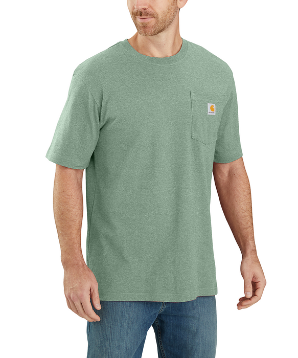 Carhartt K87 Workwear Pocket T-Shirt - Jade Heather — Dave's New York