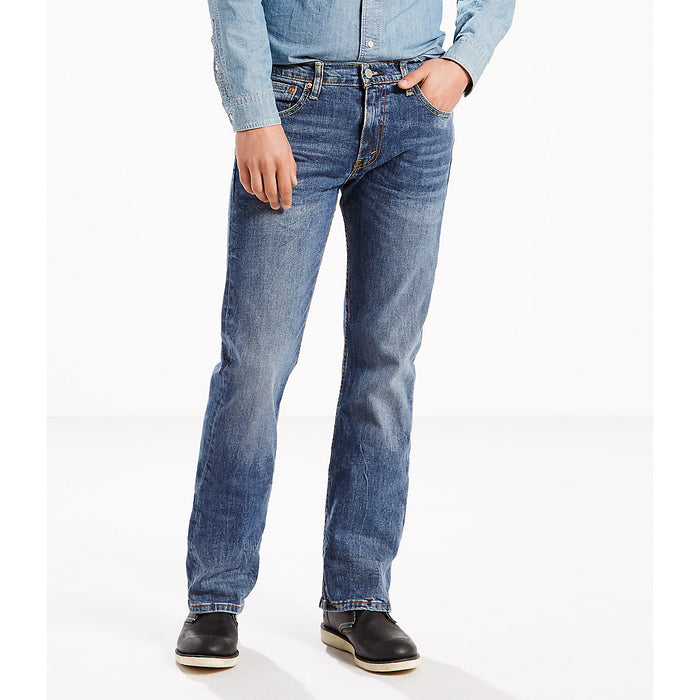 527 levi's boot cut jeans