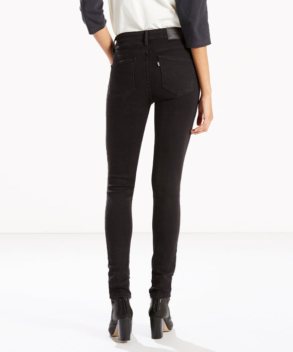 Levi's Women's 721 High Rise Skinny Jeans - Soft Black — Dave's New York