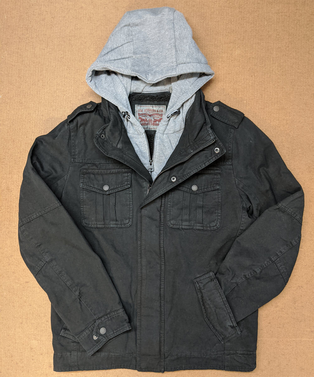 levi hooded jacket