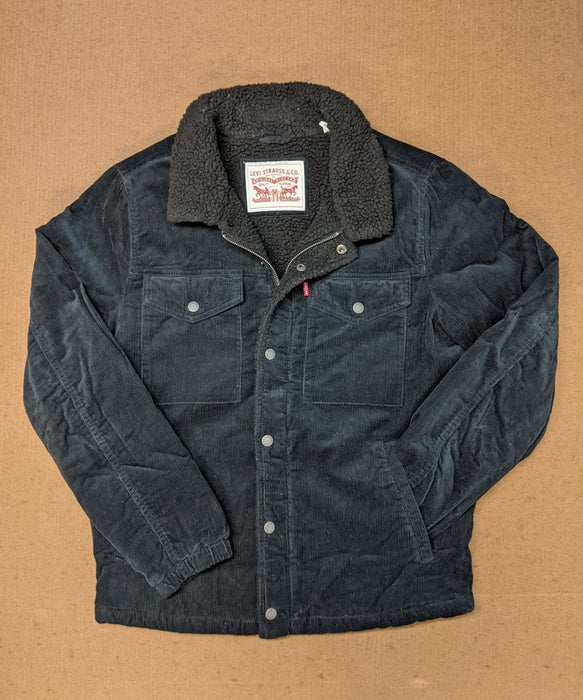 levi's corduroy trucker