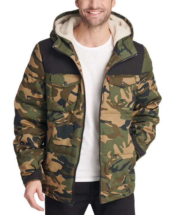 levi's camo jacket mens