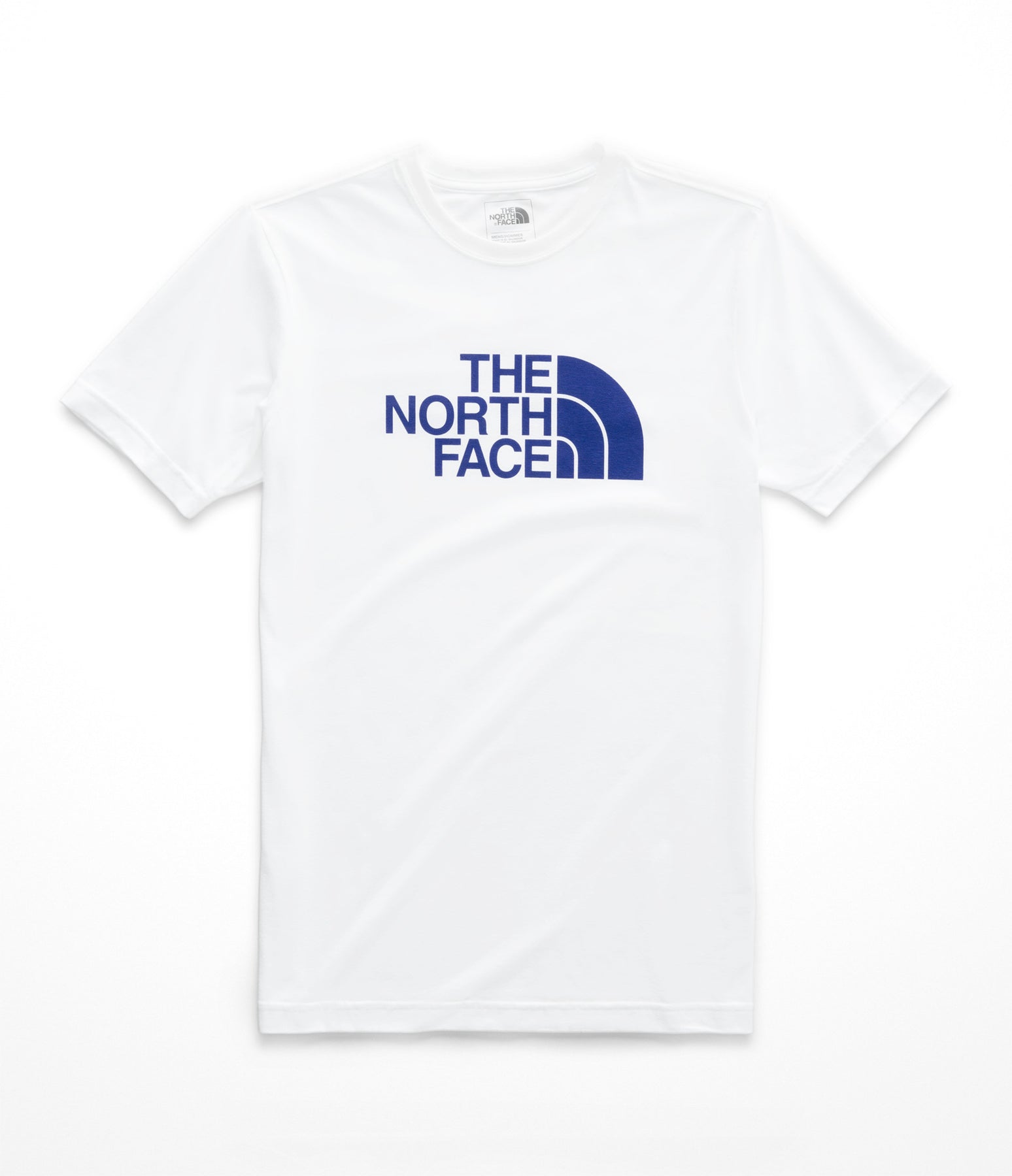 the north face blue t shirt