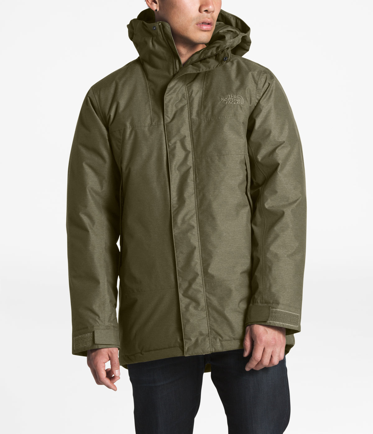 The North Face Men's Shielder Parka - New Taupe Green Heather — Dave's ...