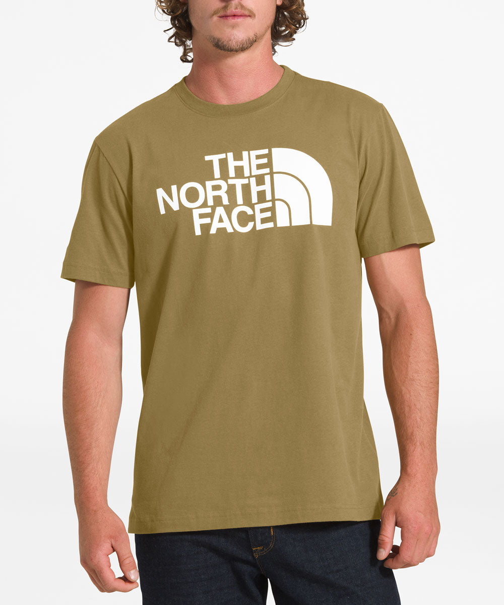 north face t shirt khaki
