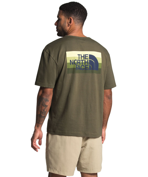 the north face green t shirt