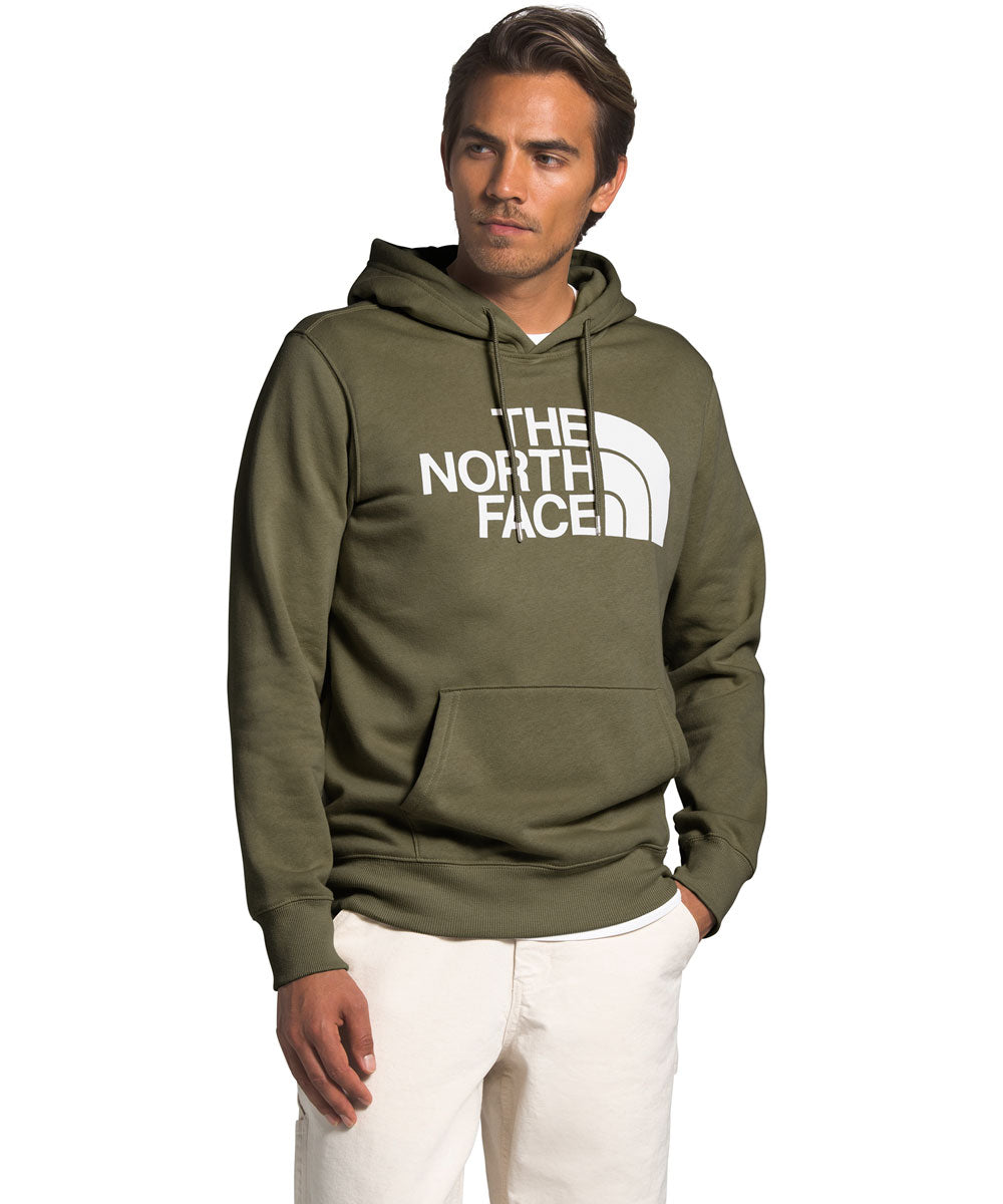 green north face hoodie mens