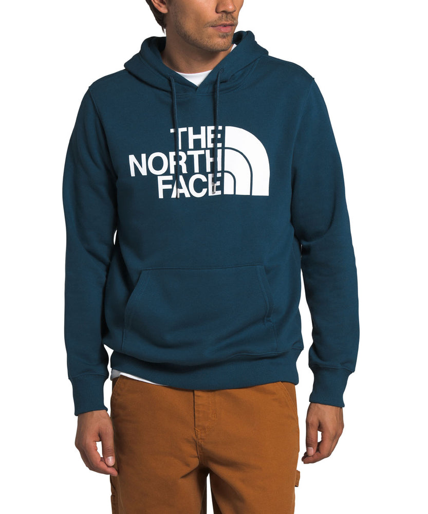 blue north face hoodie