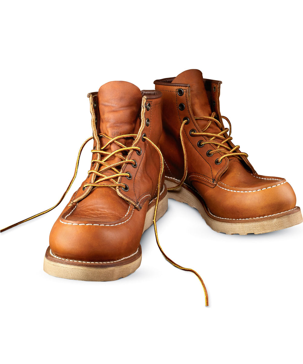 red wing boots 6 inch moc